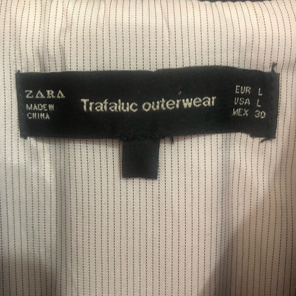 Zara Trafaluc outerwear Jacket Size L - Picture 9 of 10